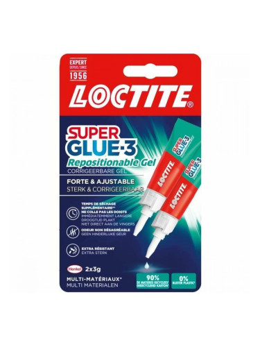 Цианоакрилат Loctite SUPERGLUE-3 3 g 2 Части (12 броя)