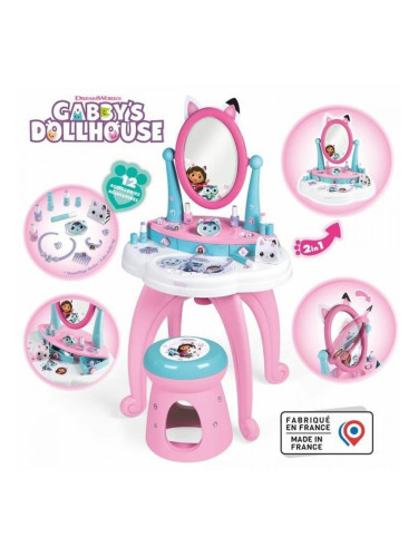 Грим Комплект за Деца Smoby Gabby and the Magic House Розов Rose