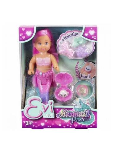Бебешка кукла Simba Evi Love - Sirena y su Perla