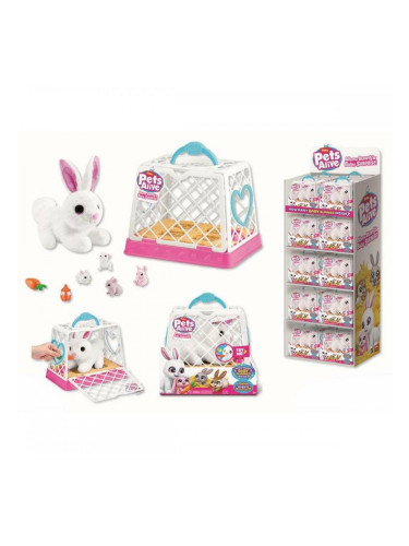 Плюш Zuru Бял Плюш Заек (2 Части) (2 броя)