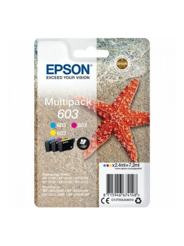 Оригиална касета за мастило Epson 603 Циан/Магента/Жълт
