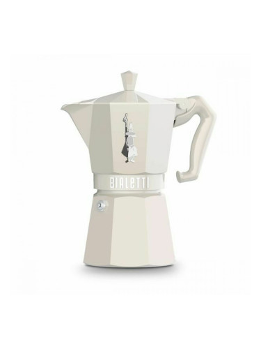 Италианска Кафеварка Bialetti MOKA EXCLUSIVE CREAM 6T Сметана Алуминий 6 чаши за чай