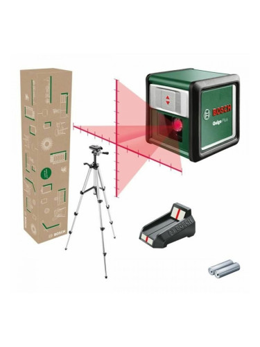 Лазерен нивелир BOSCH Quigo + +/- 0,5mm/m 7-10 M