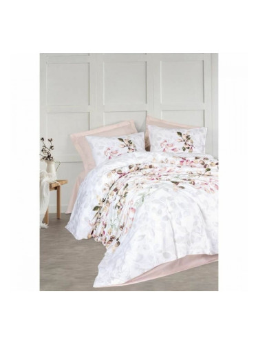 Комплект покривка за завивка Бял 220 x 240 cm