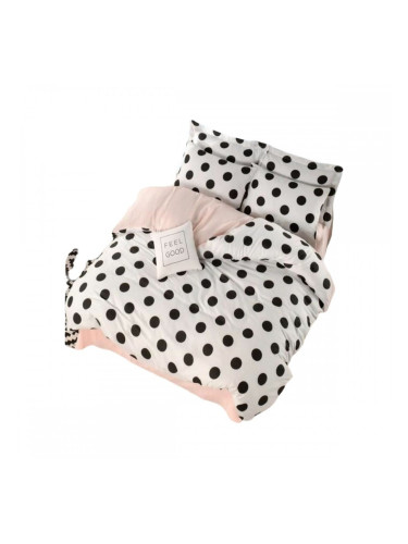 Комплект покривка за завивка Бял 200 легло 3 Части