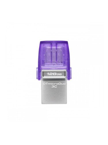 USB стик Kingston DTDUO3CG3/128GB Лилав 128 GB
