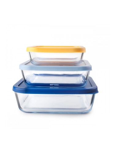 3 Комплект Кутии за Обяд Ibili 689200