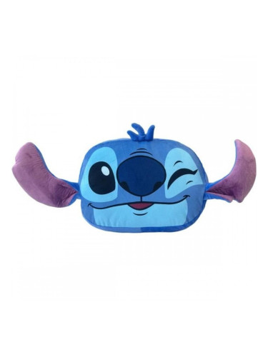 Възглавница Stitch 19 x 26 x 18 cm Син полиестер Детски