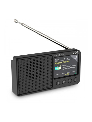 Радио-транзистор SPC JETTY LITE DAB+ 4591N Черен Ретро