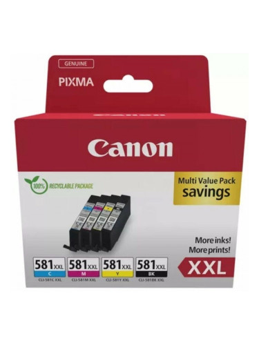Оригиална касета за мастило Canon CLI-581 Многоцветен