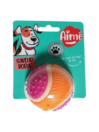 Плюшени Животни за кучета Aimé Розов Пластмаса