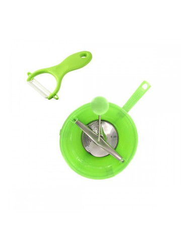 Кухненски прибори Fackelmann Vert Керамика Неръждаема стомана Пластмаса 20 x 40 x 30 cm 2 Части