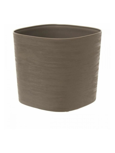 Саксия за самостоятелно поливане Garden ID Тъмнокафяв 25 x 25 cm