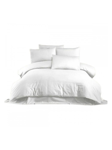 Комплект покривка за завивка Бял 200 легло 3 Части