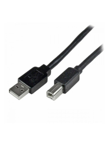 Кабел USB A към USB B Startech USB2HAB65AC          Черен