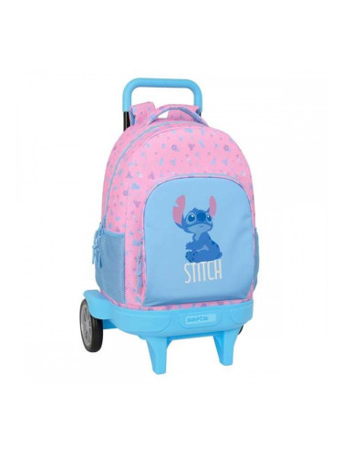 Училищна чанта Lilo & Stitch Bright Розов 33 x 45 x 22 cm