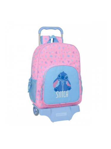 Училищна чанта Lilo & Stitch Bright Розов 33 x 42 x 14 cm
