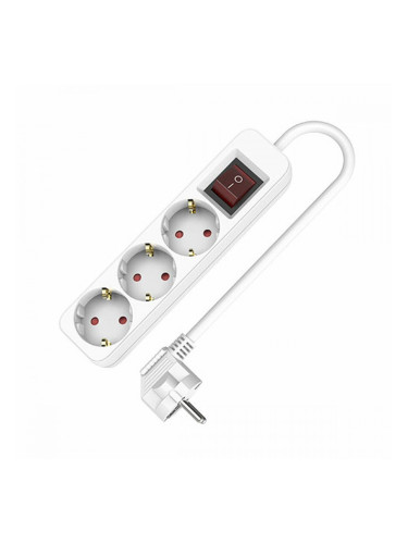 Табло с 3 гнезда с бутон за включване TM Electron TMUAD503S