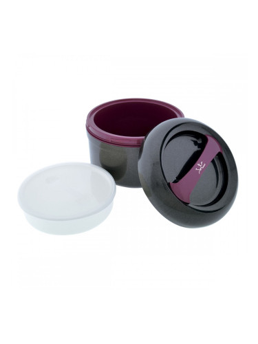 Кутия за обяд JATA 942 2 L Пластмаса Кръгъл Компактен Ø 22 cm