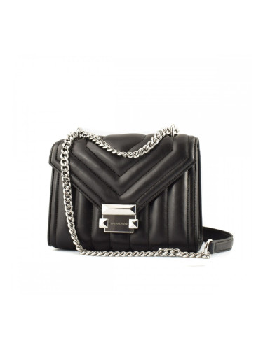 Чанта за Рамо Michael Kors WHITNEY-BLACK Черен 20 x 15 x 9 cm