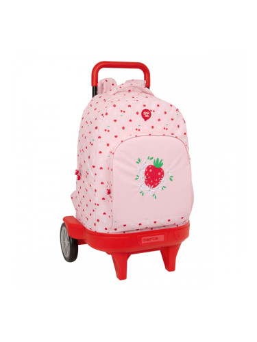 Училищна чанта с колелца Glow Lab Frutitas 33 x 45 x 22 cm