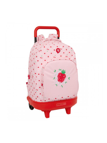 Училищна чанта с колелца Glow Lab Frutitas 33 x 45 x 22 cm