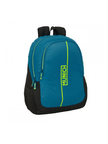 Училищна чанта Munich Land Черен Зелен 32 x 44 x 16 cm