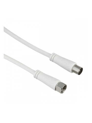 Кабел за антена Hama 00205294 Бял 1,5 m