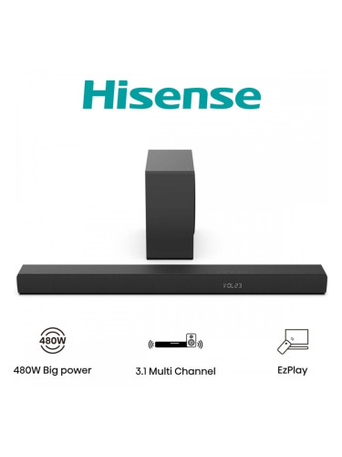 Soundbar система Hisense HS3100     480W Черен 480 W
