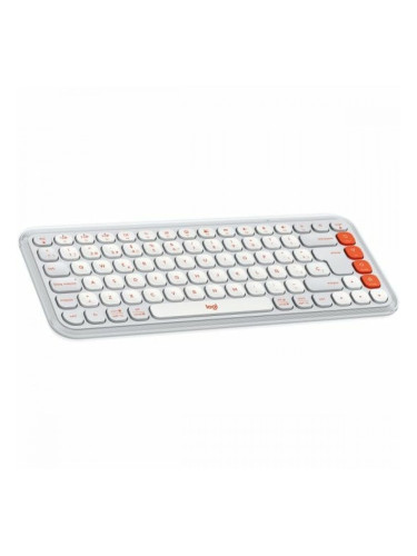 Клавиатура Logitech 920-013069 Бял