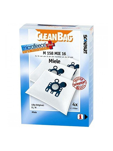Резервни Торбички за Прахосмукачка Scanpart M 158 MIE 16 Typ G, N MIELE 4UD