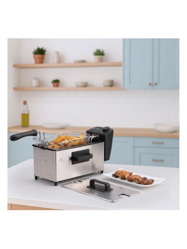 Фритюрник JATA JEFR1678 Сив 2000 W