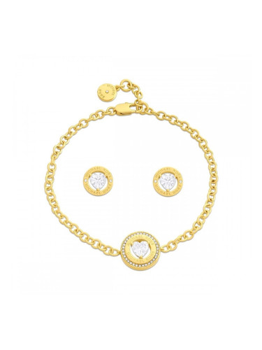 Комплект Гривна и Обеци Michael Kors Fashion Златен