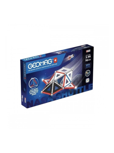 Строителна Игра Geomag Nasa Shuttle 70 piezas