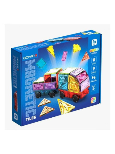Строителна Игра Geomag 24 Части