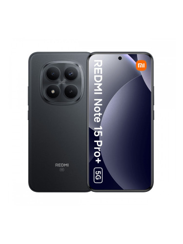 Смартфони Xiaomi Redmi Note 15 Pro+ 5G 6,83" Octa Core 8 GB RAM 256 GB Черен