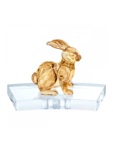 Декоративна фигурка Swarovski Rabbit Златен Заек 13,6 x 8,3 x 8,8 cm