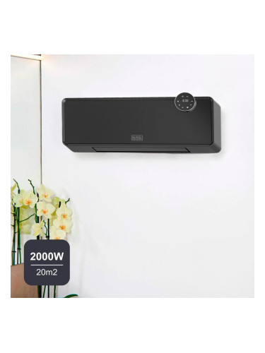 Нагревател Black & Decker BXWSH2001E Черен 2000 W