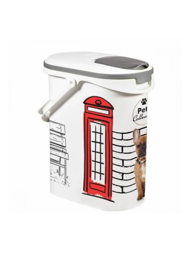 Кутия за храна за домашни любимци Curver Pets Collection Бял 10 L