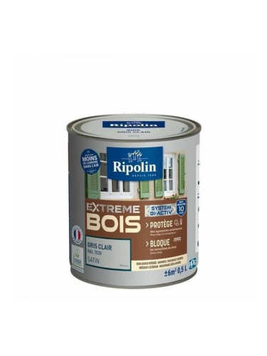 Грундова Боя Ripolin Сив Сатиниран 500 ml