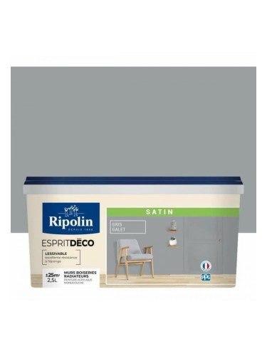 Грундова Боя Ripolin Сив Сатиниран 2,5 L