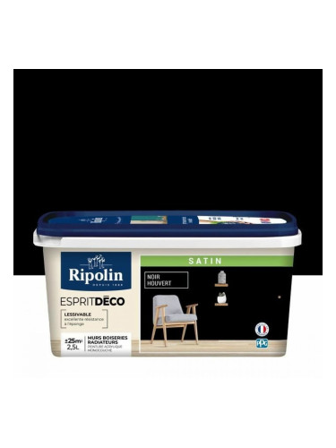 Грундова Боя Ripolin noir Сатиниран 2,5 L