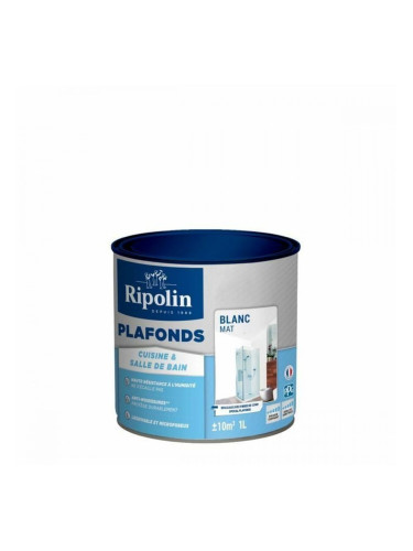 Живопис Ripolin Бял матов 750 ml 4 L 10 L