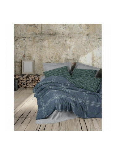 Комплект покривка за завивка Син 220 x 240 cm