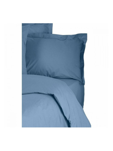 Комплект покривка за завивка Син 200 легло 3 Части