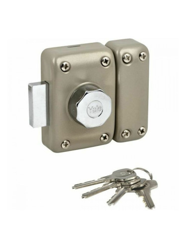 Брава с джанта Yale YV25BT-50 Бежов Стомана