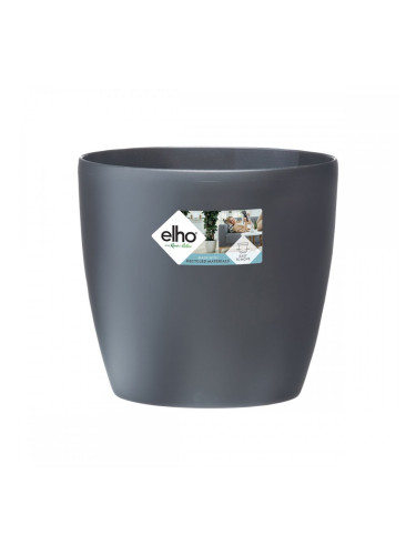 Саксия Elho Черен Ø 39 cm полипропилен Пластмаса Кръгъл