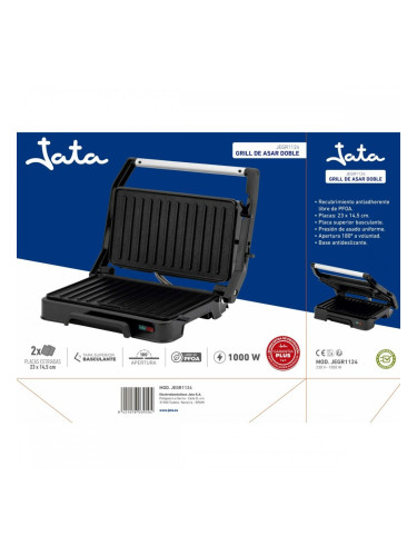 Грил JATA JEGR1124 Черен 1000 W