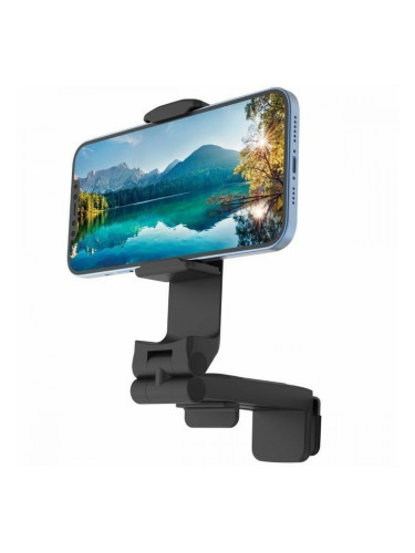 Поставка с Многопозиционна Щипка за Мобилни Устройства Muvit MCCHL0009 Черен Пластмаса