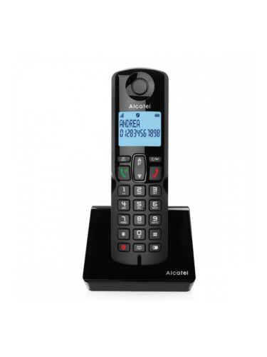 Безжичен телефон Alcatel S280 Черен